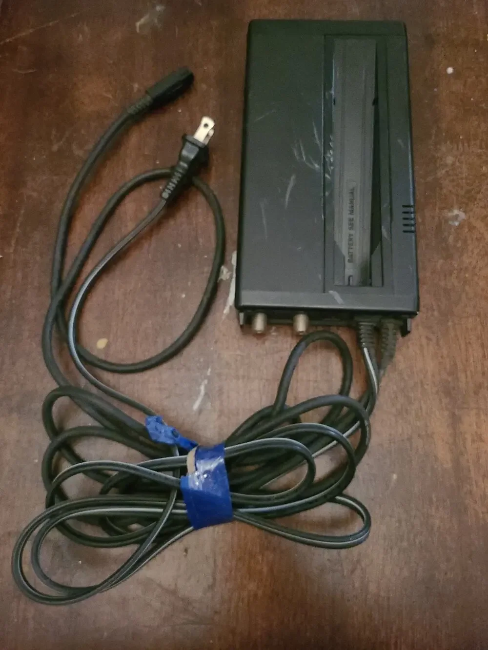 Vintage 1980s 1990s GE video camera AC supply adaptor 1CVA141 battery charger